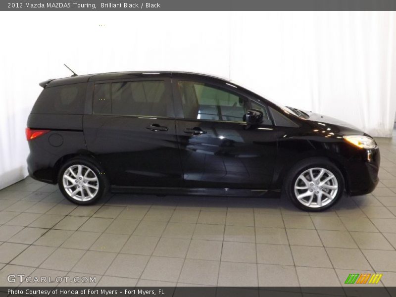 Brilliant Black / Black 2012 Mazda MAZDA5 Touring