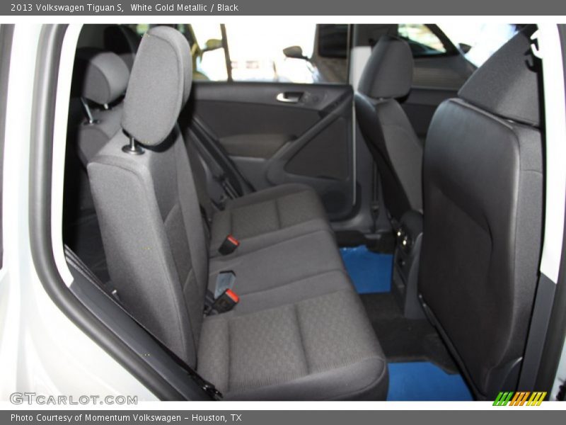 White Gold Metallic / Black 2013 Volkswagen Tiguan S
