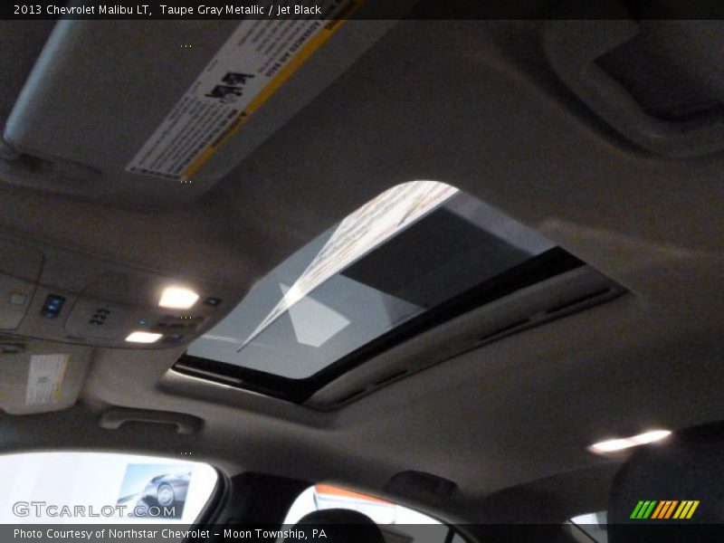Taupe Gray Metallic / Jet Black 2013 Chevrolet Malibu LT