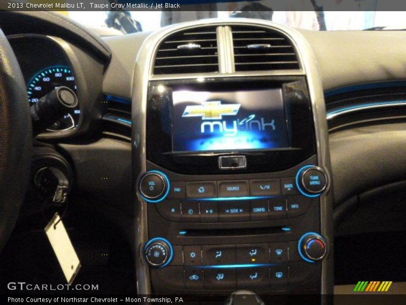 Taupe Gray Metallic / Jet Black 2013 Chevrolet Malibu LT