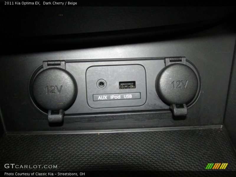 Dark Cherry / Beige 2011 Kia Optima EX