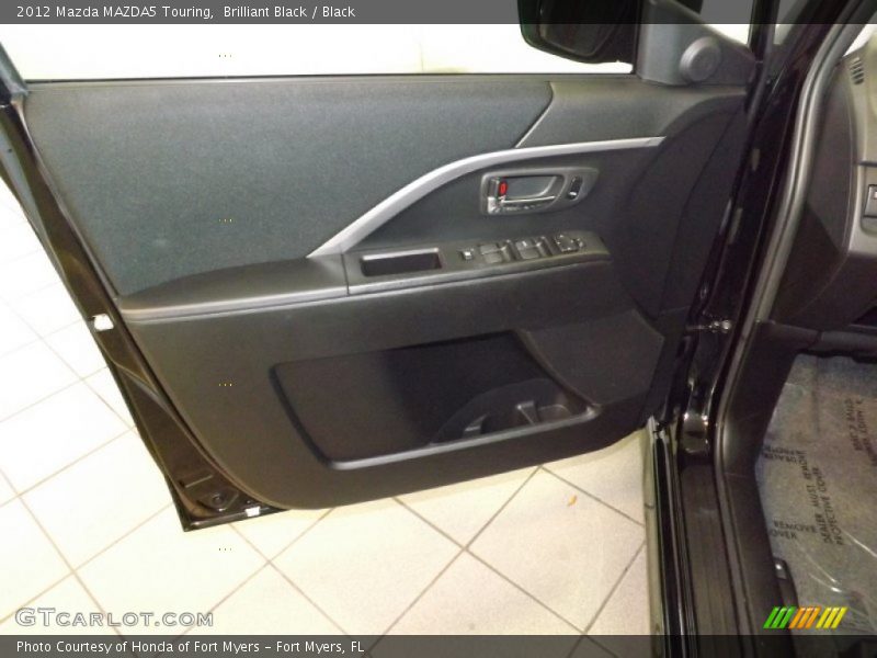 Brilliant Black / Black 2012 Mazda MAZDA5 Touring