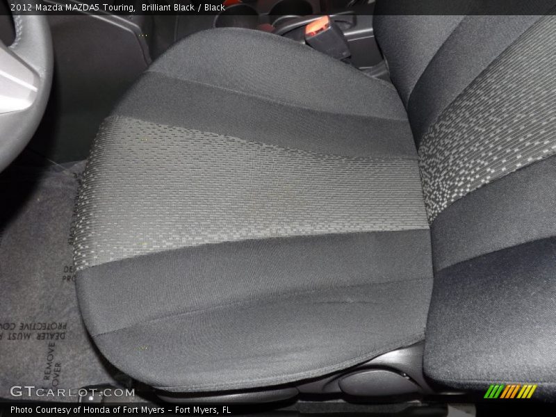Brilliant Black / Black 2012 Mazda MAZDA5 Touring