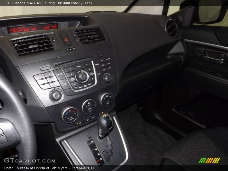 Brilliant Black / Black 2012 Mazda MAZDA5 Touring