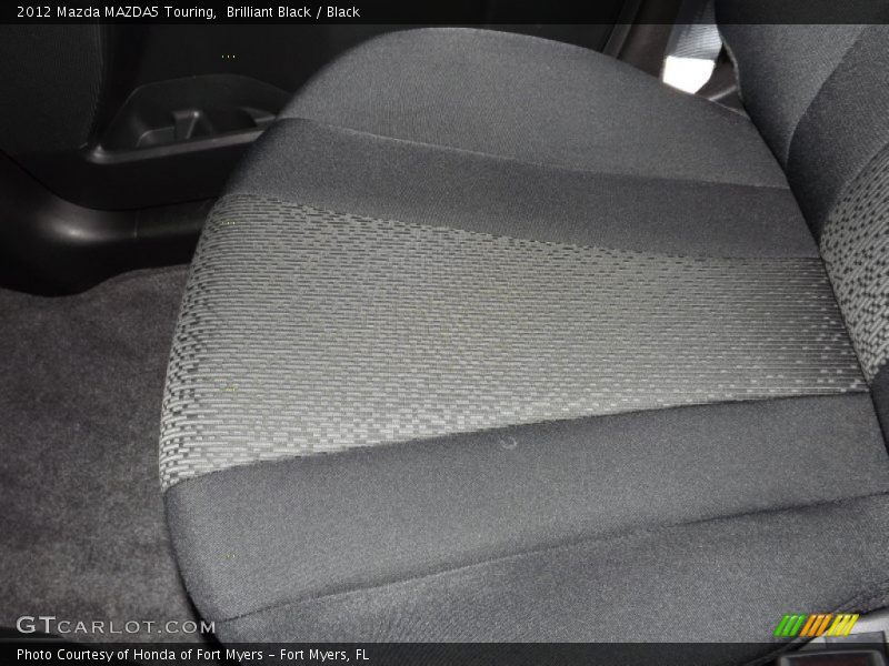 Brilliant Black / Black 2012 Mazda MAZDA5 Touring