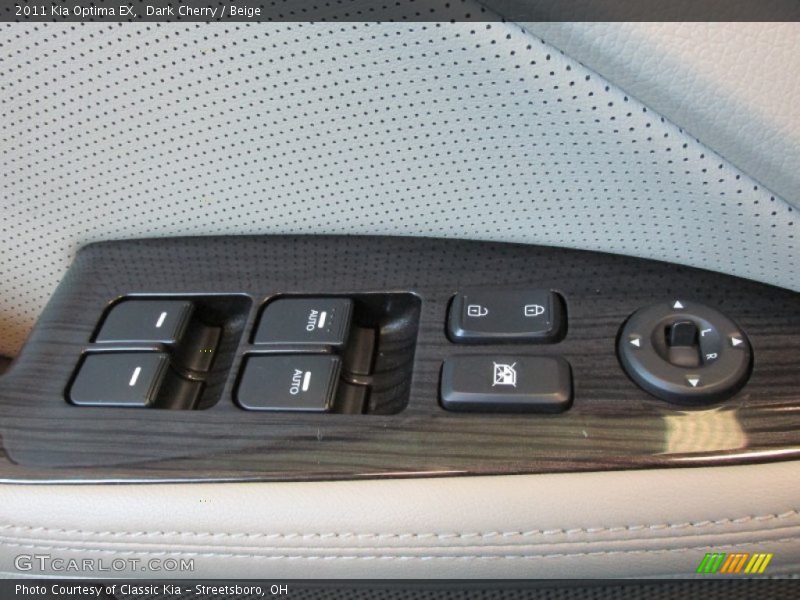 Dark Cherry / Beige 2011 Kia Optima EX