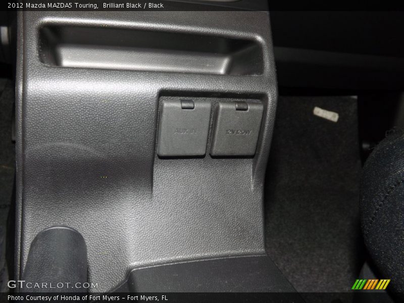 Brilliant Black / Black 2012 Mazda MAZDA5 Touring