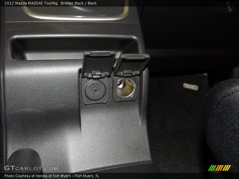 Brilliant Black / Black 2012 Mazda MAZDA5 Touring