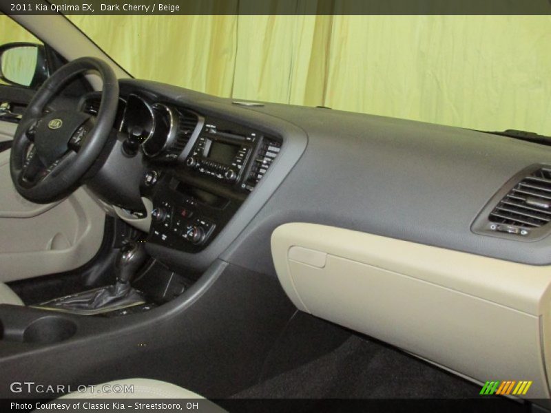 Dark Cherry / Beige 2011 Kia Optima EX