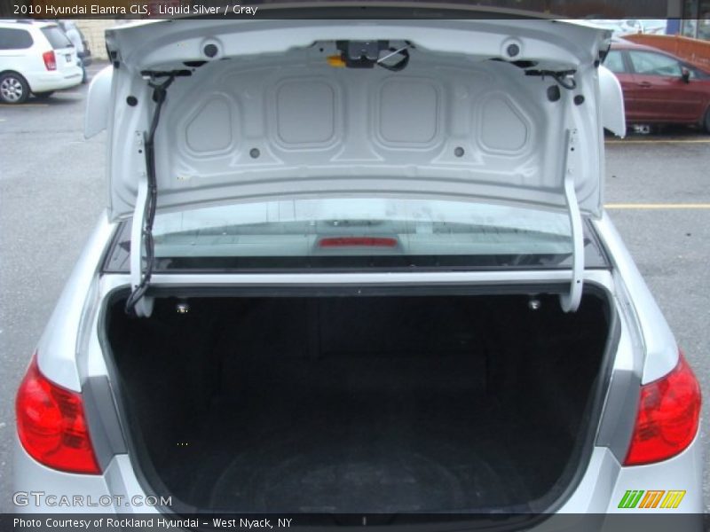 Liquid Silver / Gray 2010 Hyundai Elantra GLS