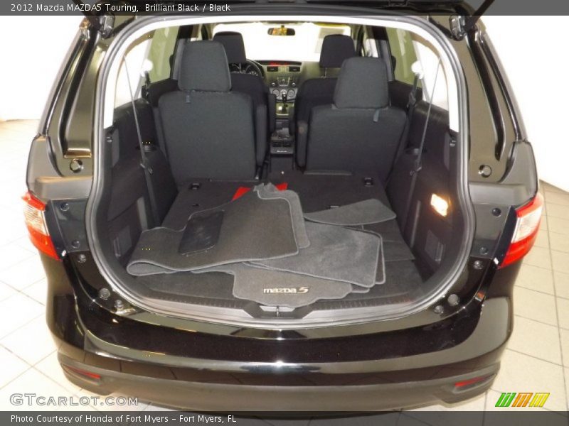 Brilliant Black / Black 2012 Mazda MAZDA5 Touring