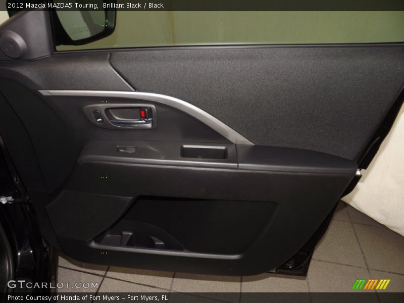 Brilliant Black / Black 2012 Mazda MAZDA5 Touring