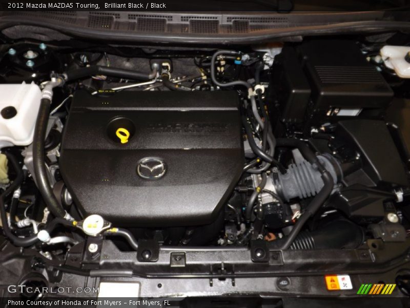Brilliant Black / Black 2012 Mazda MAZDA5 Touring