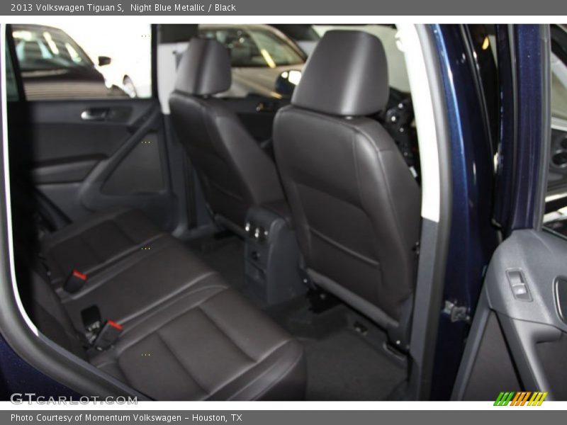 Night Blue Metallic / Black 2013 Volkswagen Tiguan S
