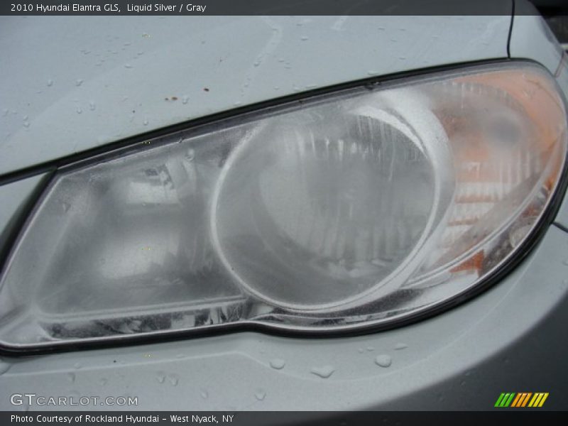 Liquid Silver / Gray 2010 Hyundai Elantra GLS