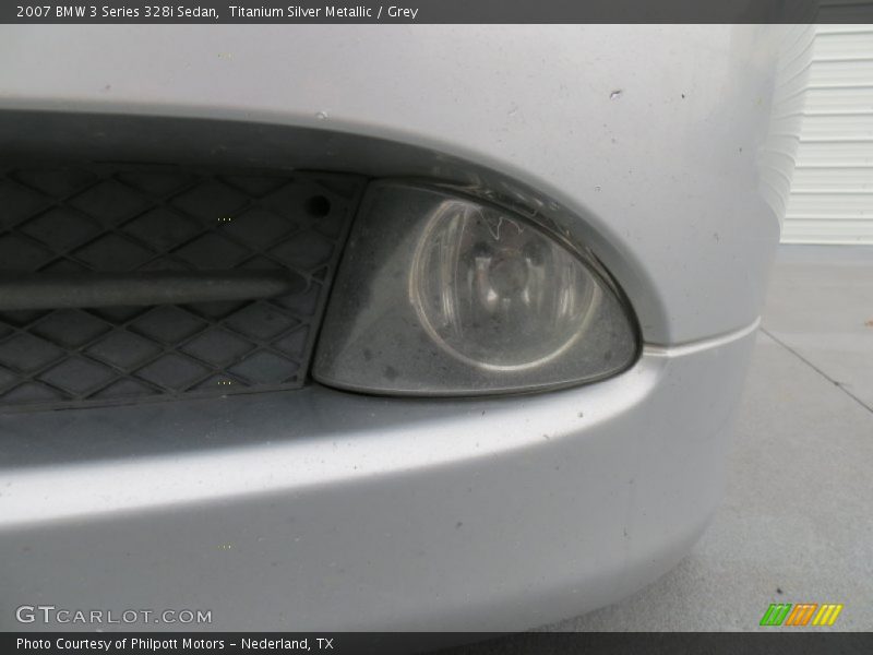 Titanium Silver Metallic / Grey 2007 BMW 3 Series 328i Sedan