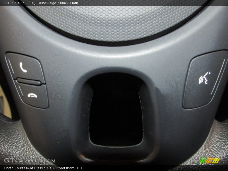 Dune Beige / Black Cloth 2012 Kia Soul 1.6
