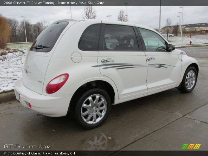 Stone White / Pastel Slate Gray 2008 Chrysler PT Cruiser Touring