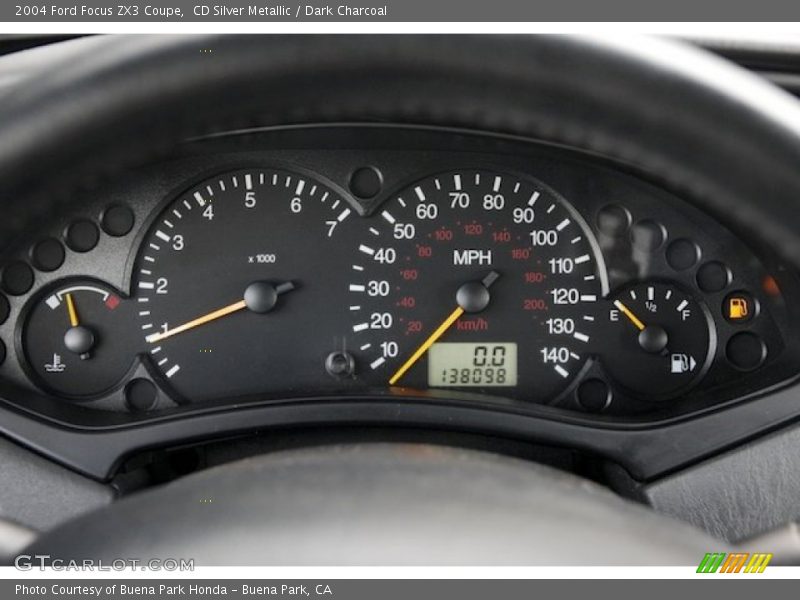 2004 Focus ZX3 Coupe ZX3 Coupe Gauges