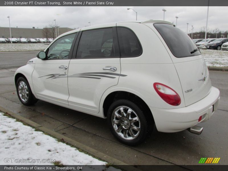 Stone White / Pastel Slate Gray 2008 Chrysler PT Cruiser Touring