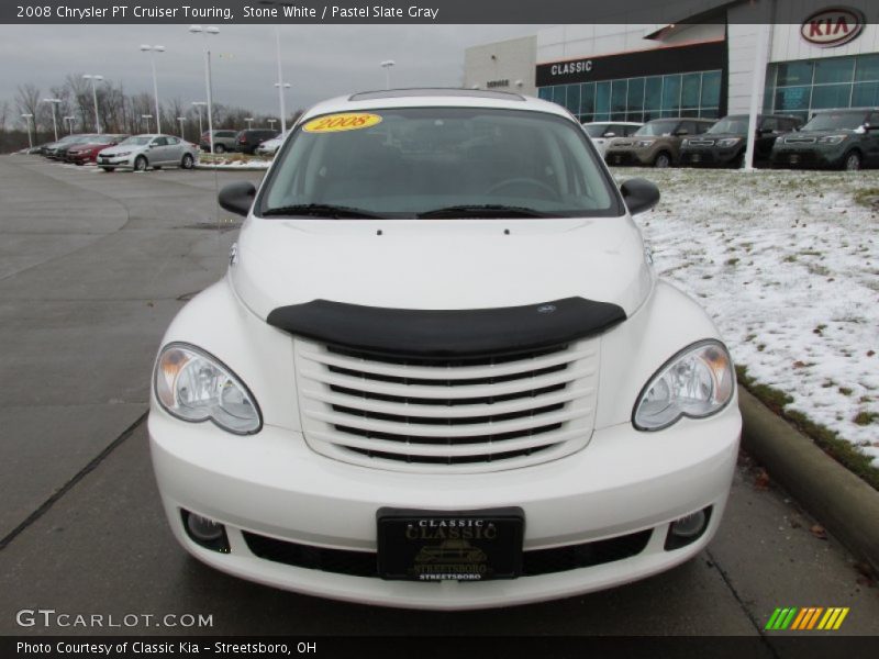 Stone White / Pastel Slate Gray 2008 Chrysler PT Cruiser Touring