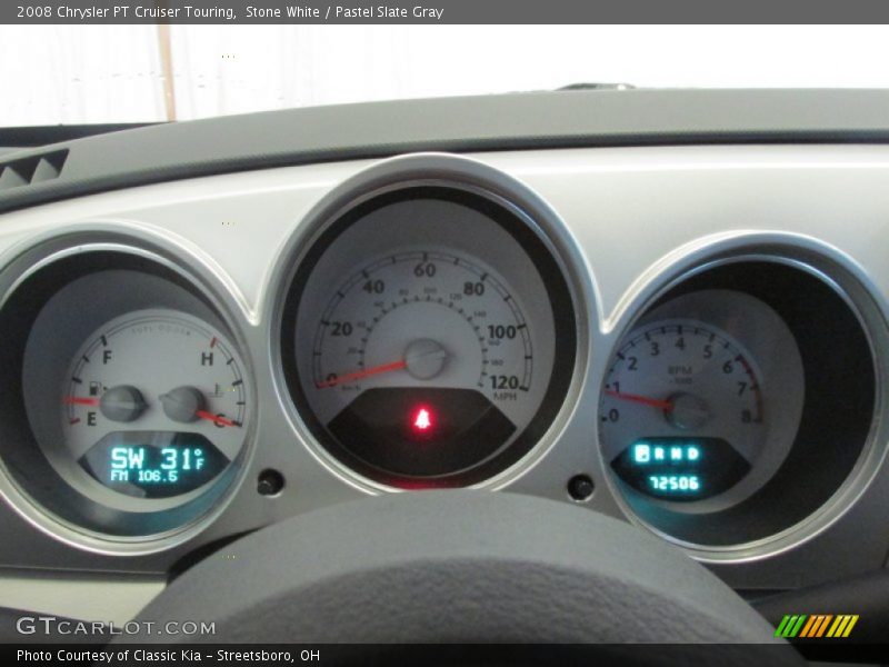 Stone White / Pastel Slate Gray 2008 Chrysler PT Cruiser Touring