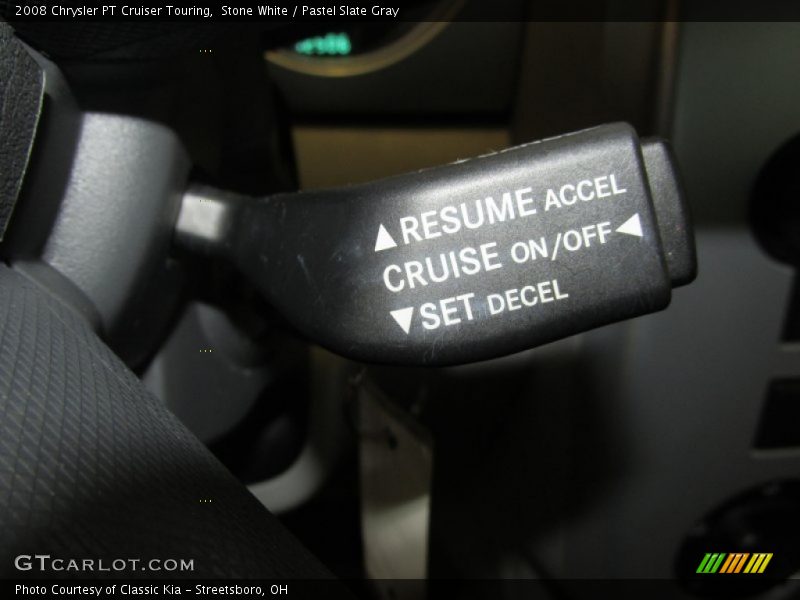 Stone White / Pastel Slate Gray 2008 Chrysler PT Cruiser Touring
