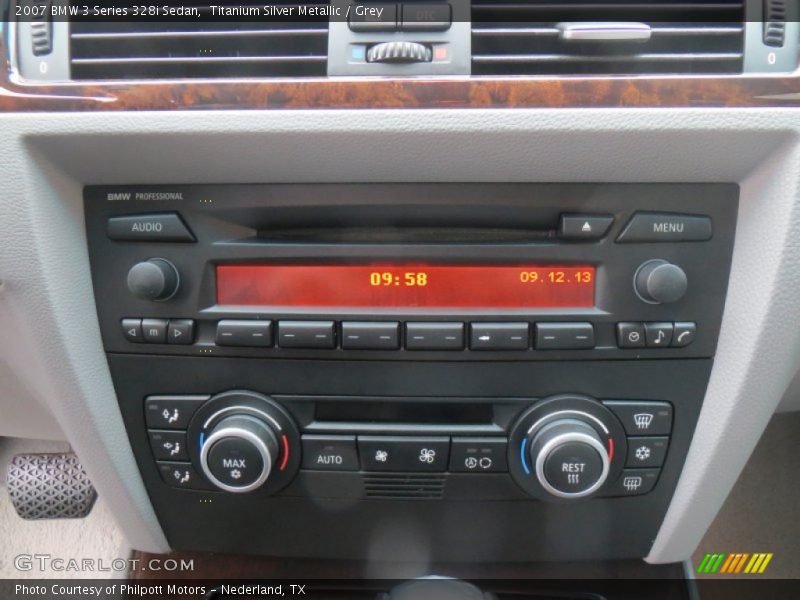Titanium Silver Metallic / Grey 2007 BMW 3 Series 328i Sedan