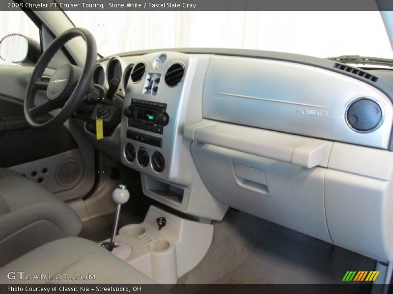Stone White / Pastel Slate Gray 2008 Chrysler PT Cruiser Touring
