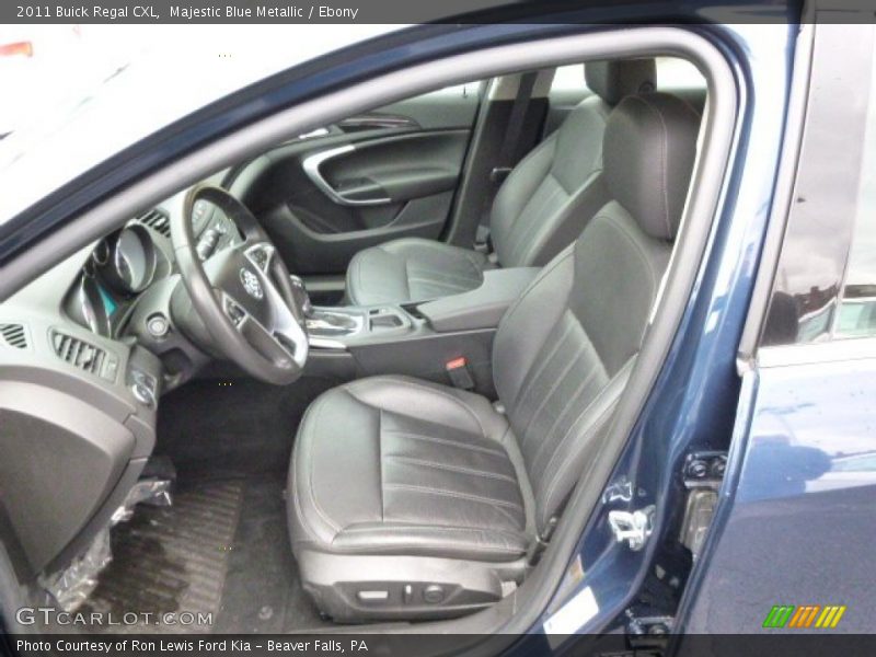 Majestic Blue Metallic / Ebony 2011 Buick Regal CXL
