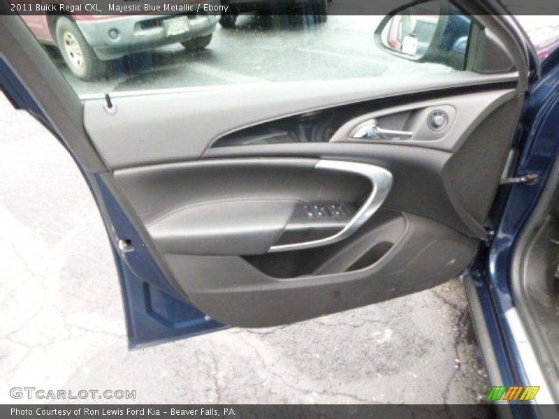 Majestic Blue Metallic / Ebony 2011 Buick Regal CXL