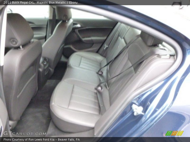 Majestic Blue Metallic / Ebony 2011 Buick Regal CXL