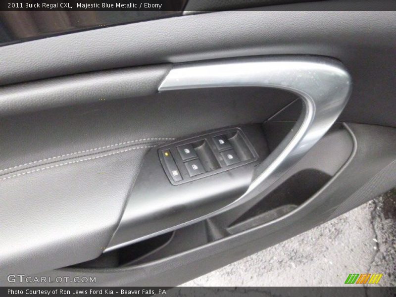 Majestic Blue Metallic / Ebony 2011 Buick Regal CXL
