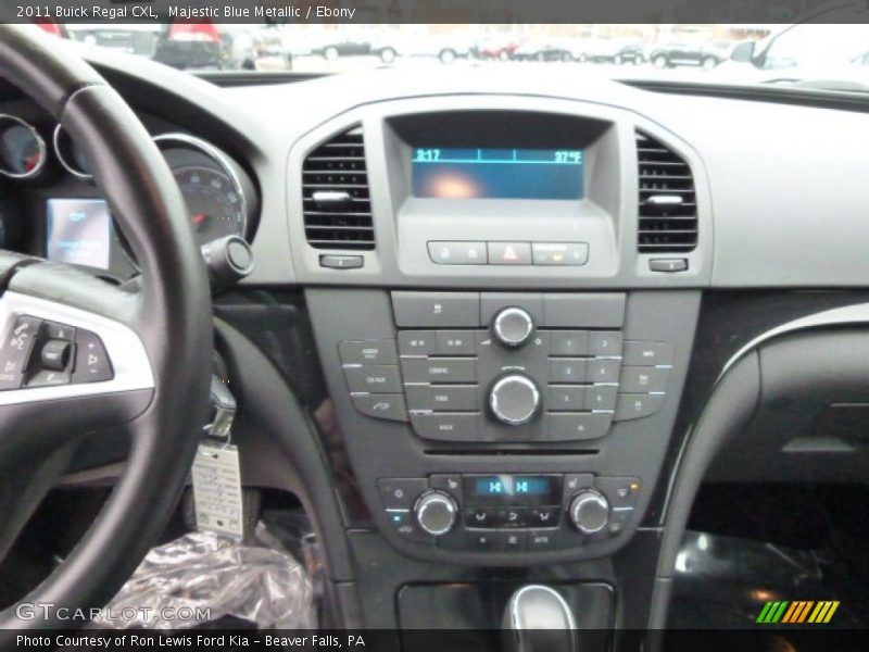 Majestic Blue Metallic / Ebony 2011 Buick Regal CXL