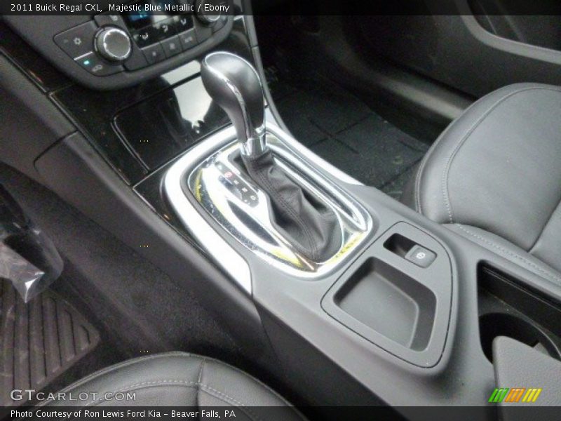 Majestic Blue Metallic / Ebony 2011 Buick Regal CXL