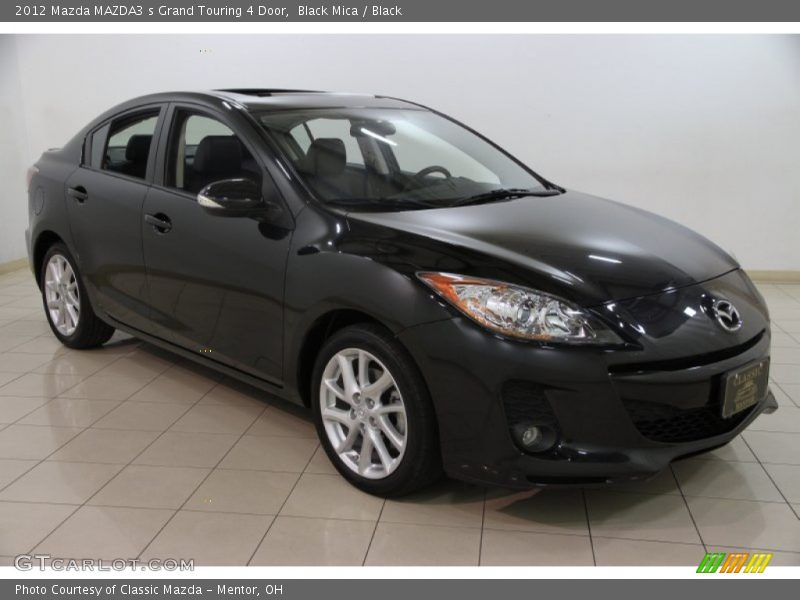 Black Mica / Black 2012 Mazda MAZDA3 s Grand Touring 4 Door