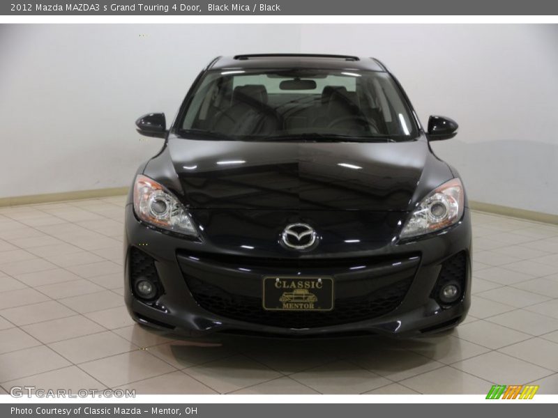 Black Mica / Black 2012 Mazda MAZDA3 s Grand Touring 4 Door