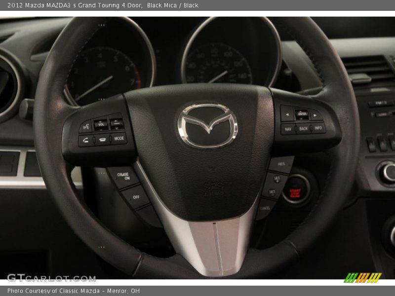  2012 MAZDA3 s Grand Touring 4 Door Steering Wheel