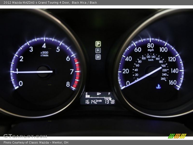  2012 MAZDA3 s Grand Touring 4 Door s Grand Touring 4 Door Gauges