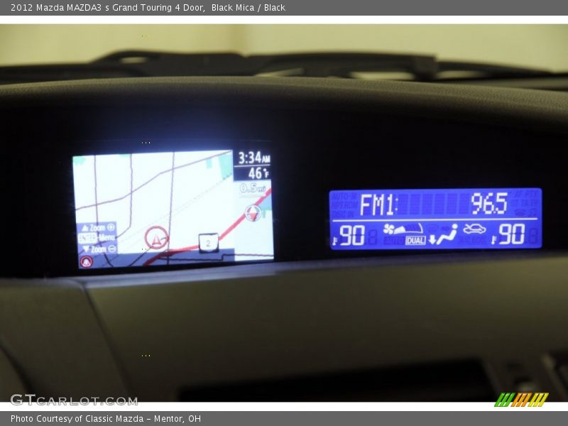 Black Mica / Black 2012 Mazda MAZDA3 s Grand Touring 4 Door