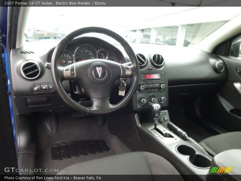 Electric Blue Metallic / Ebony 2007 Pontiac G6 GT Sedan