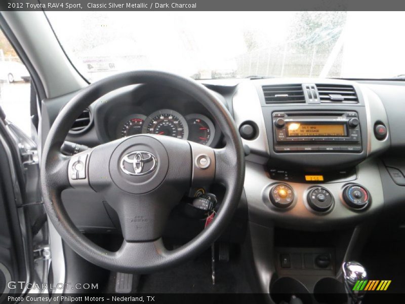 Classic Silver Metallic / Dark Charcoal 2012 Toyota RAV4 Sport