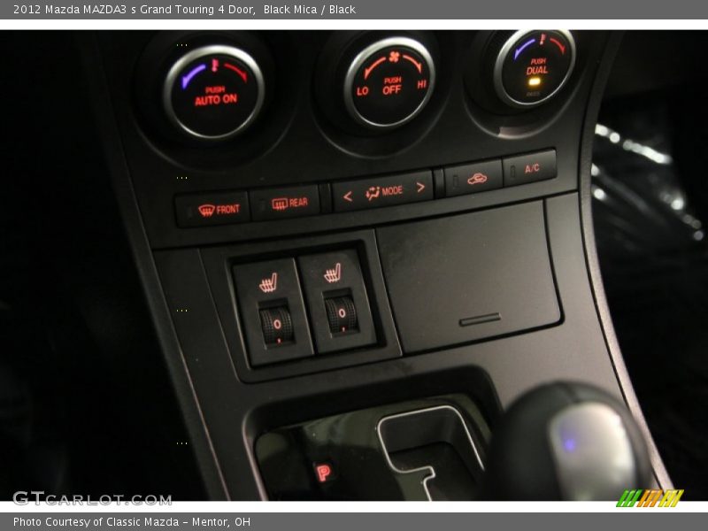 Controls of 2012 MAZDA3 s Grand Touring 4 Door
