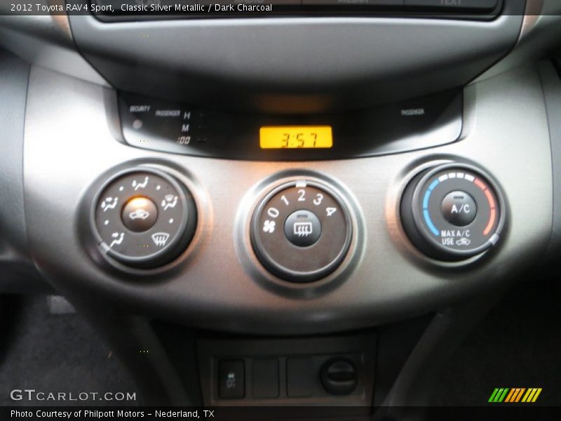 Classic Silver Metallic / Dark Charcoal 2012 Toyota RAV4 Sport