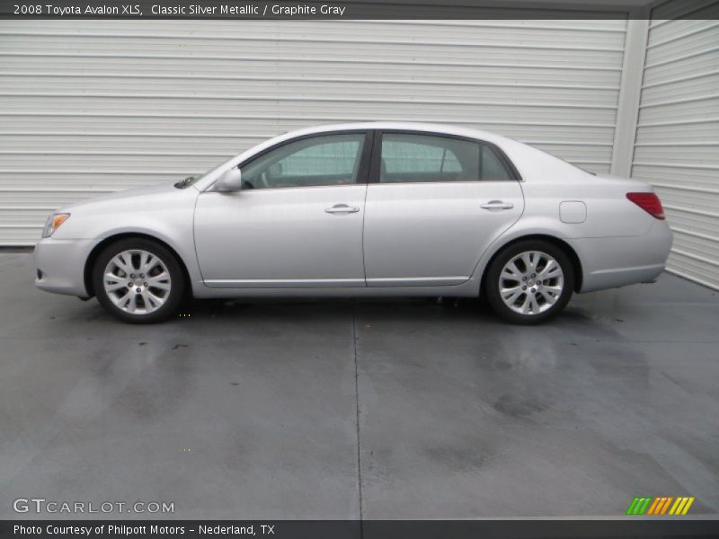 Classic Silver Metallic / Graphite Gray 2008 Toyota Avalon XLS