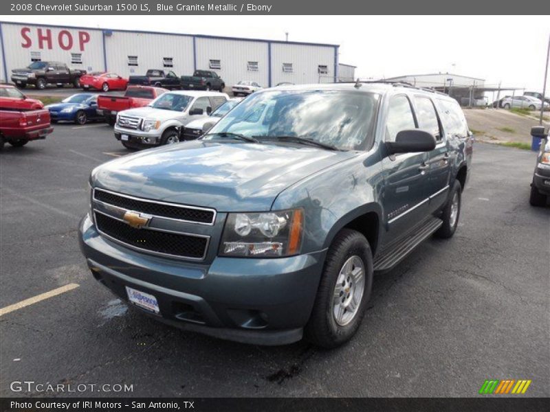 Blue Granite Metallic / Ebony 2008 Chevrolet Suburban 1500 LS