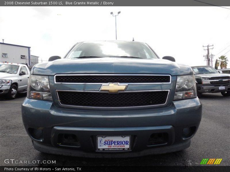 Blue Granite Metallic / Ebony 2008 Chevrolet Suburban 1500 LS