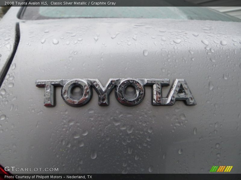 Classic Silver Metallic / Graphite Gray 2008 Toyota Avalon XLS