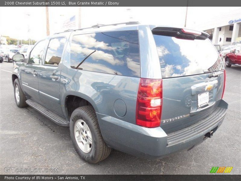Blue Granite Metallic / Ebony 2008 Chevrolet Suburban 1500 LS