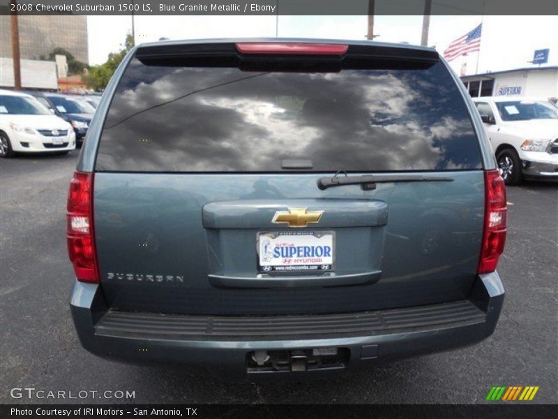 Blue Granite Metallic / Ebony 2008 Chevrolet Suburban 1500 LS